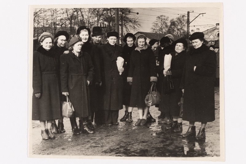 Ajaloo Instituudi töötajad rongireisil