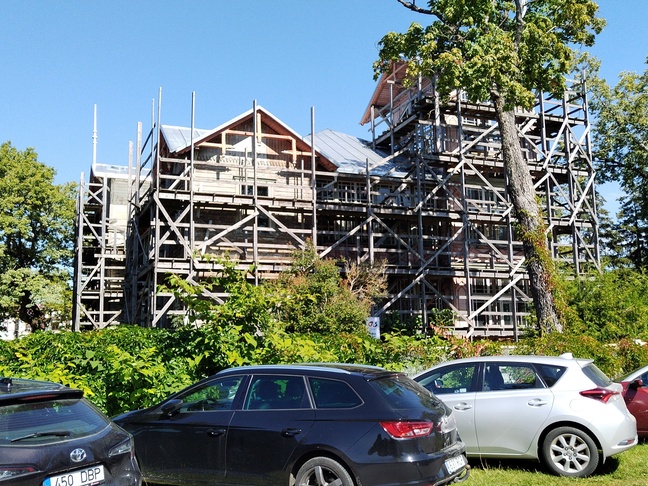 Pansionate building in Pärnu rephoto