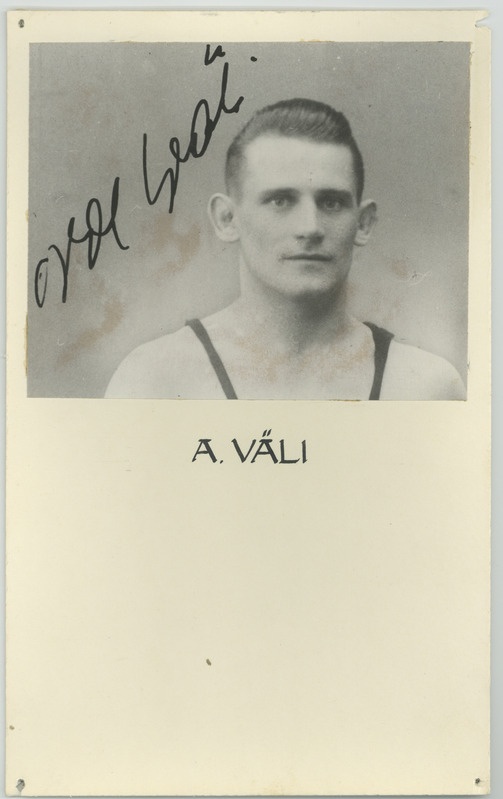 Klassikaline maadleja Voldemar Väli