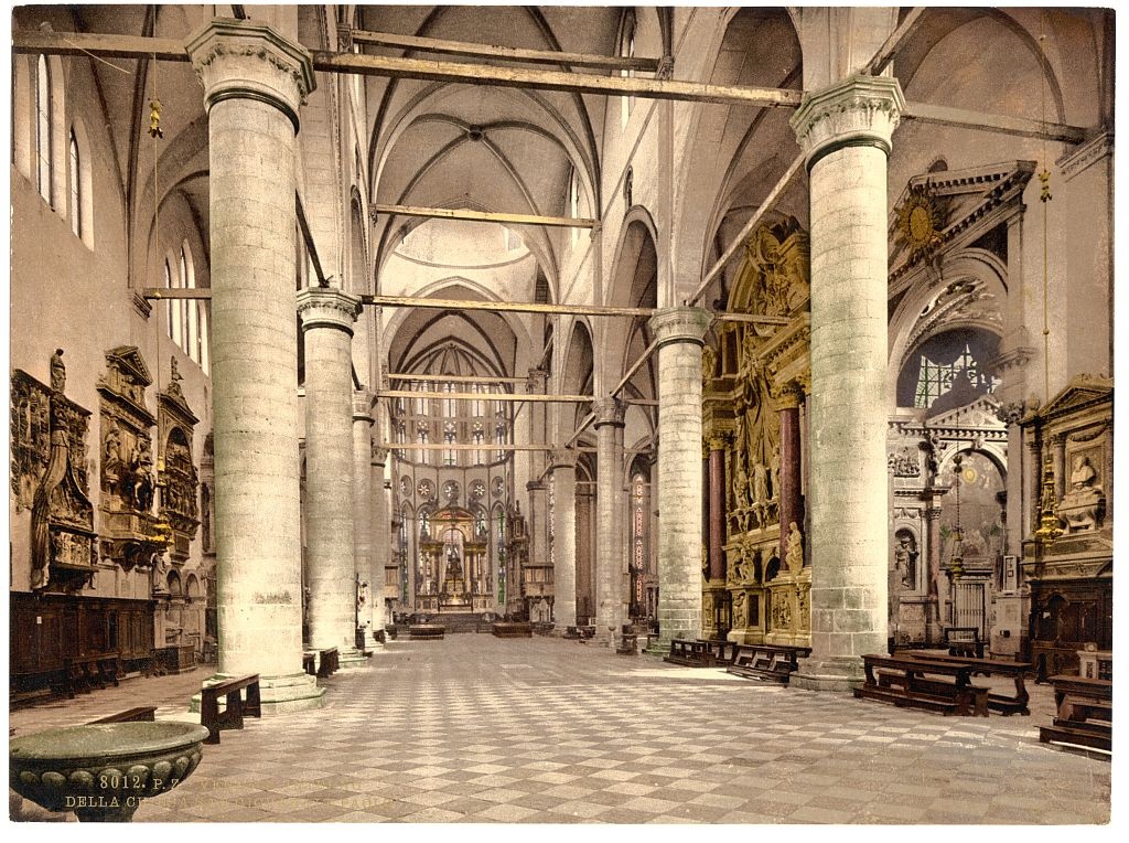 [interior of St. John and St. Paul's, Venice, Italy] (Loc)