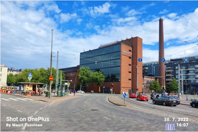 Sinebrychoffin panimo, Bulevardi 42 - 38. Vasemmalla Bulevardi 3. rephoto