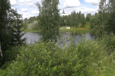 Silta Haapajärvellä rephoto