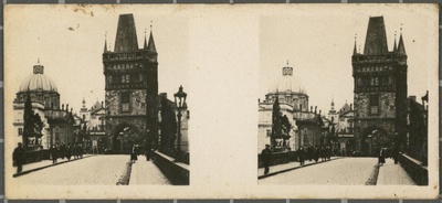 Checoeslovaquia Prague Bridge of Carlos IV Solsona Rius S.A. - Bridge  duplicate photo
