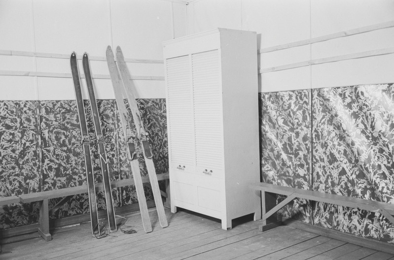 Tartu ülikooli paadisadam. 6. aprill 1959. a.