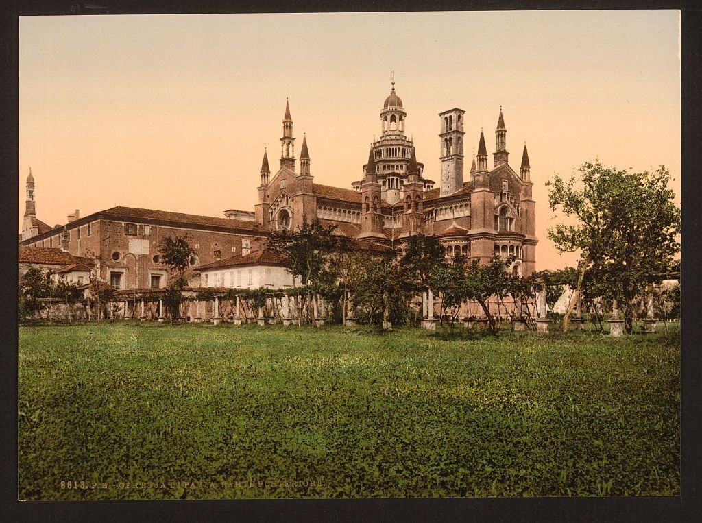 [certosa di Pavia, the back, Milan, Italy] (Loc)