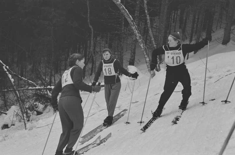 Karikavõistlused slaalomis Otepääl. 26 veebruar-1. märts 1958. a.