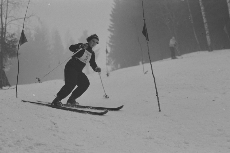 Karikavõistlused slaalomis Otepääl. 26 veebruar-1. märts 1958. a.