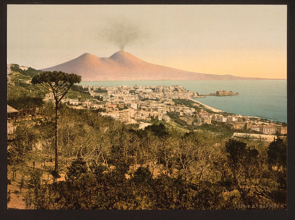 [milan (i.e. Naples) and Mount Vesuvius I, Italy] (Loc)