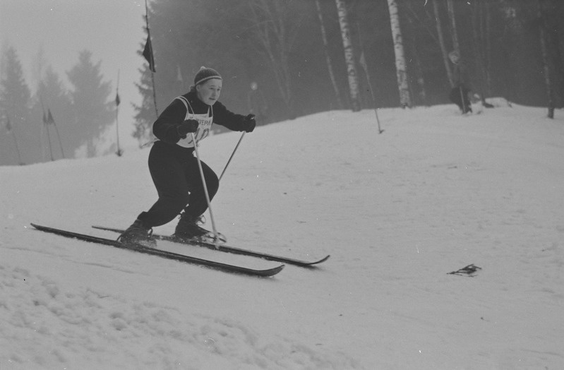 Karikavõistlused slaalomis Otepääl. 26 veebruar-1. märts 1958. a.