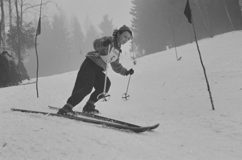 Karikavõistlused slaalomis Otepääl. 26 veebruar-1. märts 1958. a.