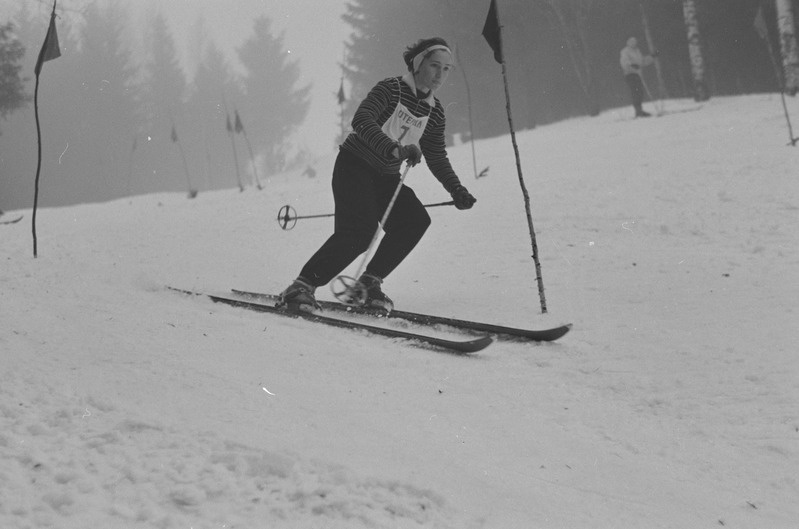 Karikavõistlused slaalomis Otepääl. 26 veebruar-1. märts 1958. a.