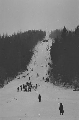 Karikavõistlused slaalomis Otepääl. 26 veebruar-1. märts 1958. a.  similar photo