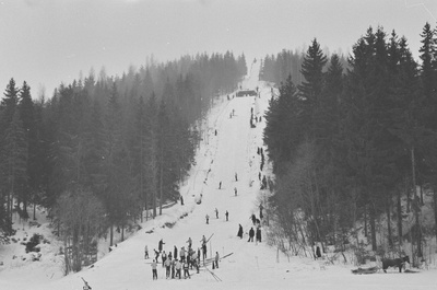 Karikavõistlused slaalomis Otepääl. 26 veebruar-1. märts 1958. a.  similar photo