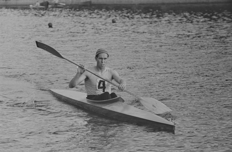 Sõudevõistlused Emajõel Eesti-Läti-Leedu-Valgevene. 6. juuni 1959. a.