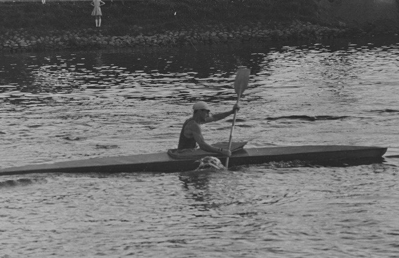 Sõudevõistlused Emajõel Eesti-Läti-Leedu-Valgevene. 6. juuni 1959. a.