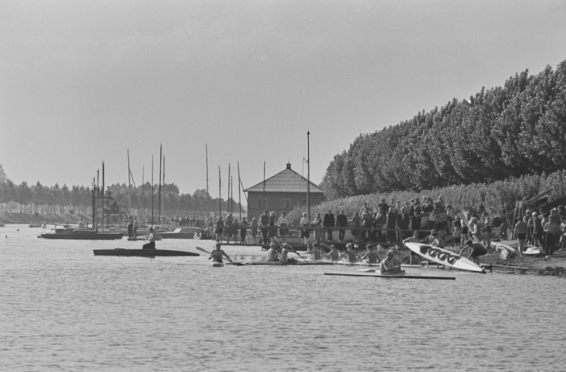 Sõudevõistlused Emajõel Eesti-Läti-Leedu-Valgevene. 6. juuni 1959. a.