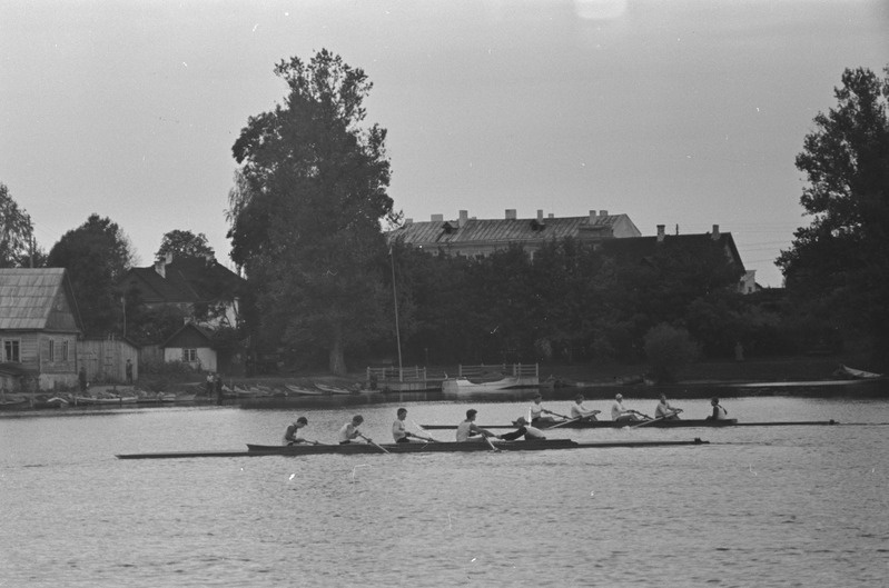 Sõudevõistlused Vilnius-Trakais ajalehe “Komsomolskaja Pravda” auhinnale. 19.-20. sept. 1959. a.