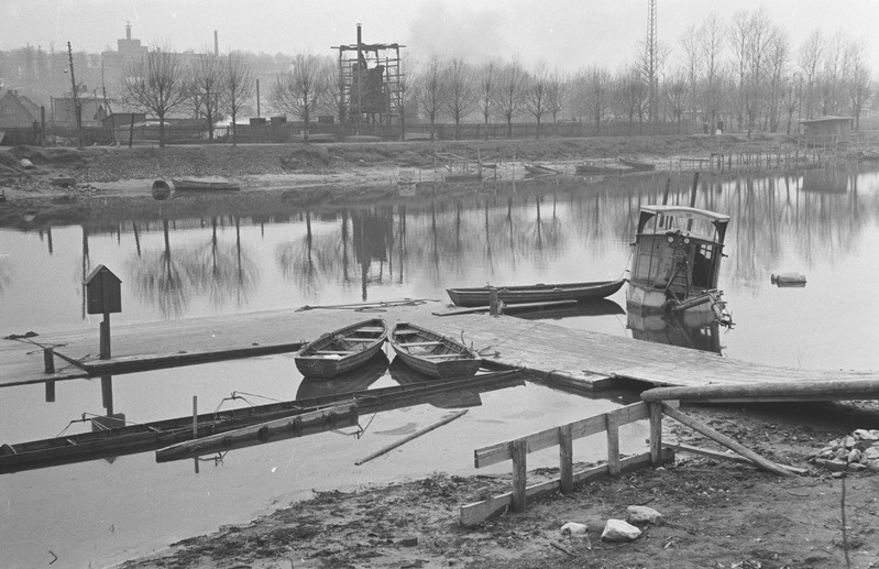 Tartu ülikooli paadisadama hoone. 24. oktoober 1958. a.