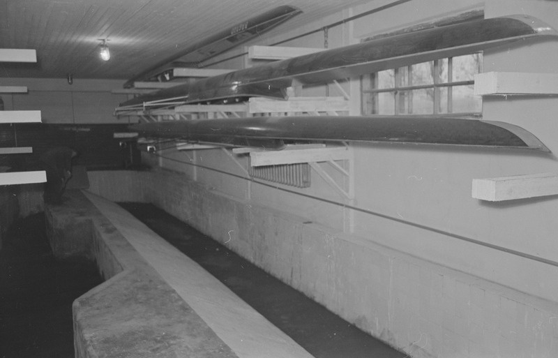 Tartu ülikooli paadisadama hoone. 24. oktoober 1958. a.