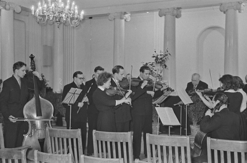 Tartu ülikooli professori Feliks Lepa pensionile saatmine. 01. märts 1960. a.
