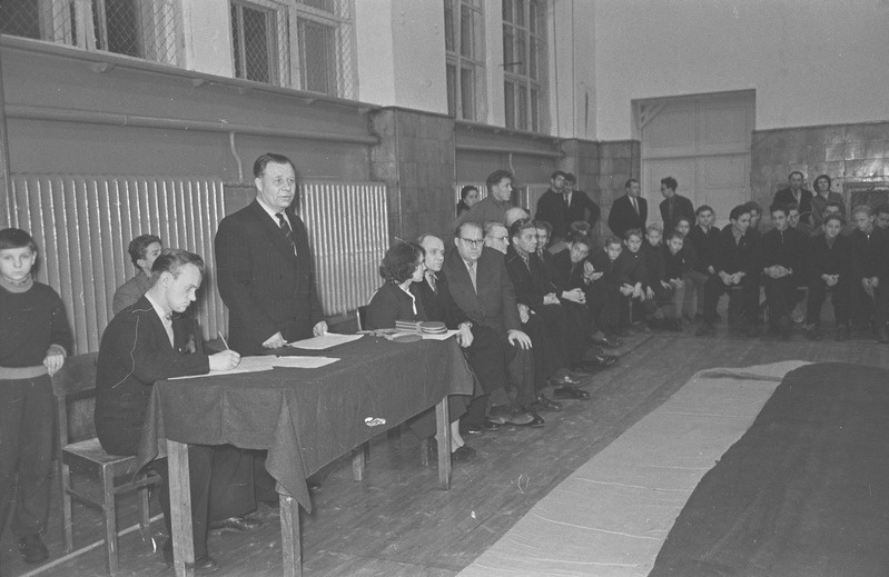Tartu ülikooli esivõistlused raskejõustikus. 21. november 1959. a.