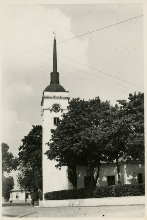 Laurentsiuse kirik, vaade. Arhitekt E. Löwener
