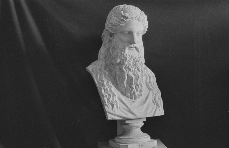 TRÜ Klassikalise Muinasteaduse Muuseum. Kujud. N. Raid. 2. märts 1957. a.