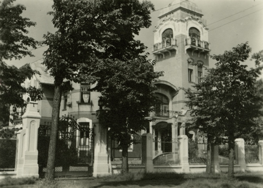 Ammende villa, vaade. Arhitektid Mieritz ja Gerassimov