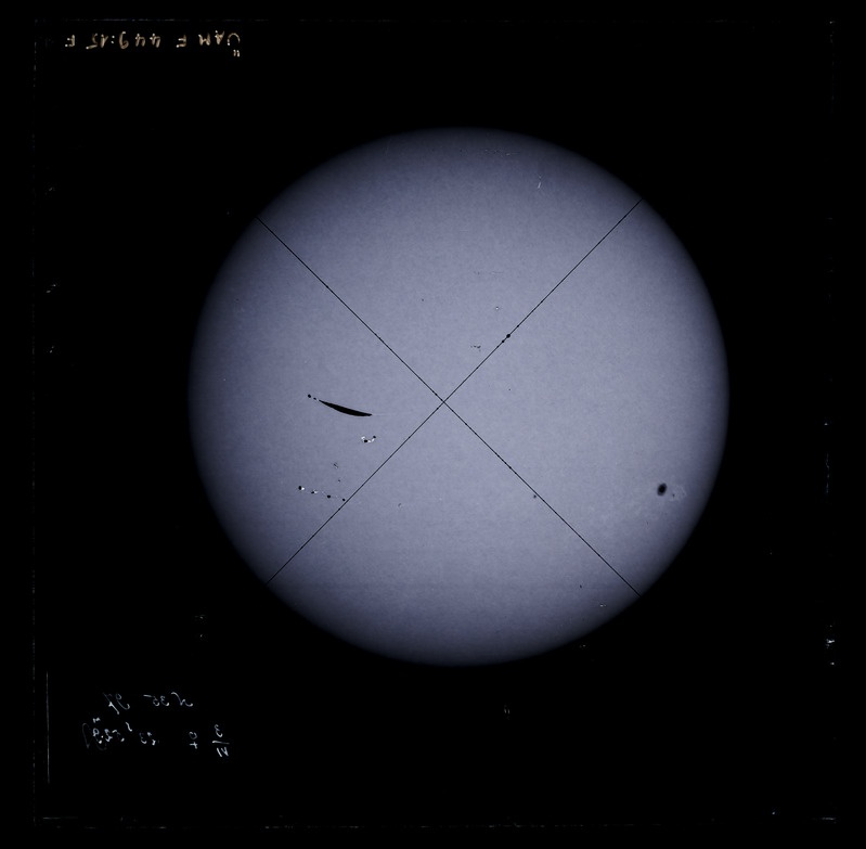 Päikese pildistus N. 35
3.06.1897, 23h52m9