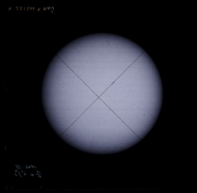 Päikese pildistus N. 42
17.06.1897, 0h7m3