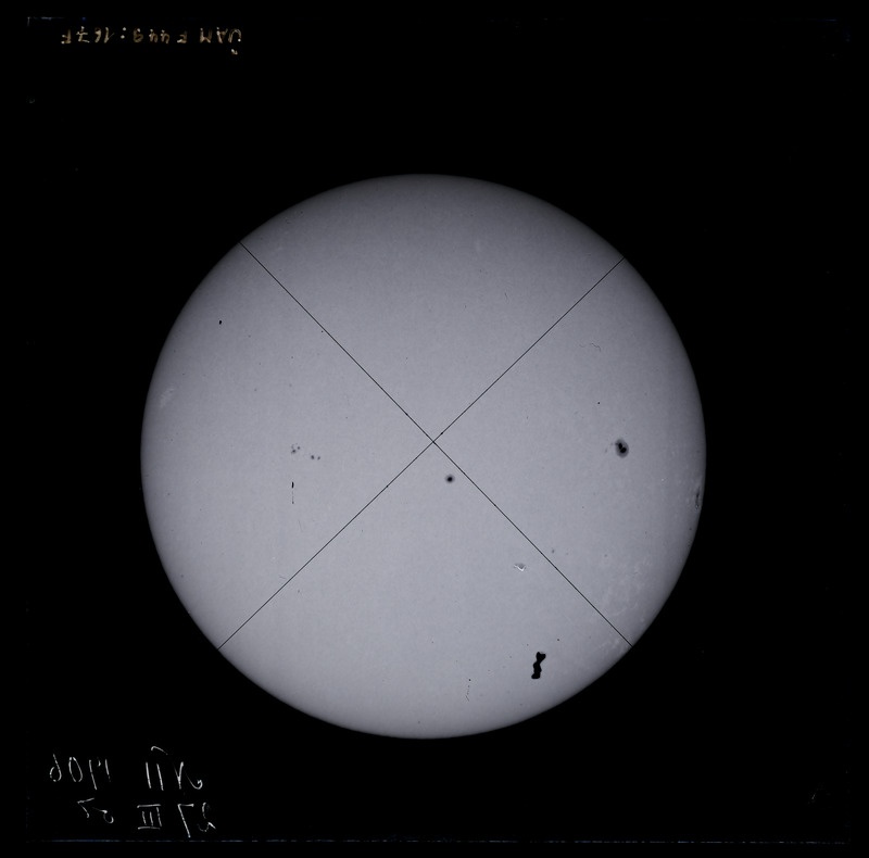 Päikese pildistus N. 11
27.03.1906