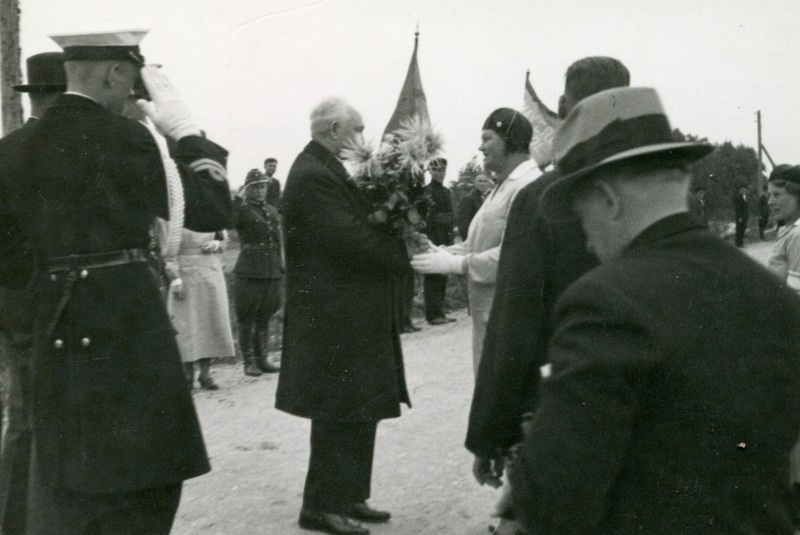 K.Pätsi vastuvõtt ringkäigu ajal