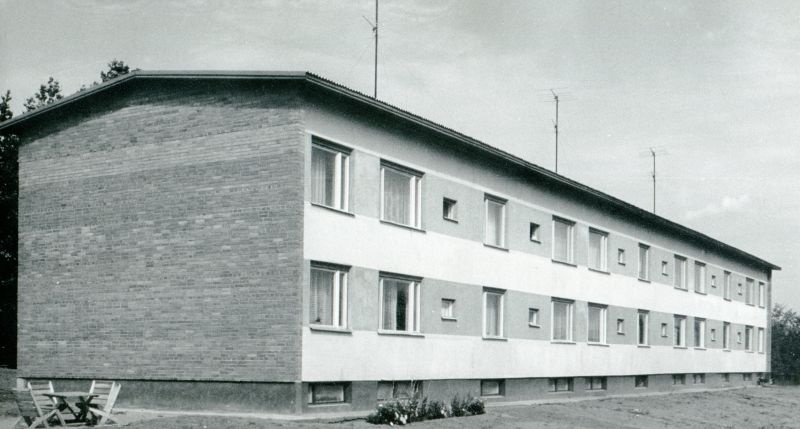 Alatskivi sovhoosi 8-korteriline elamu