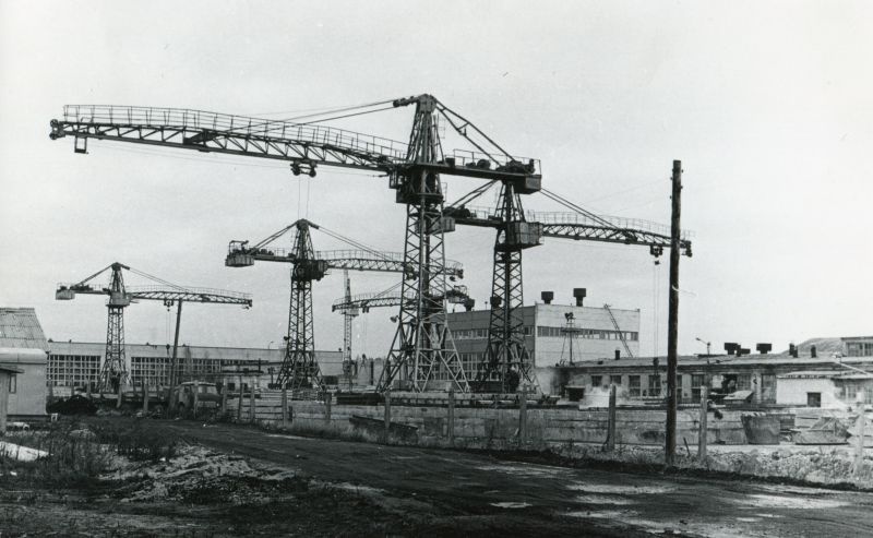 Ehitusmaterjalide Tehase "Männiku" vaade