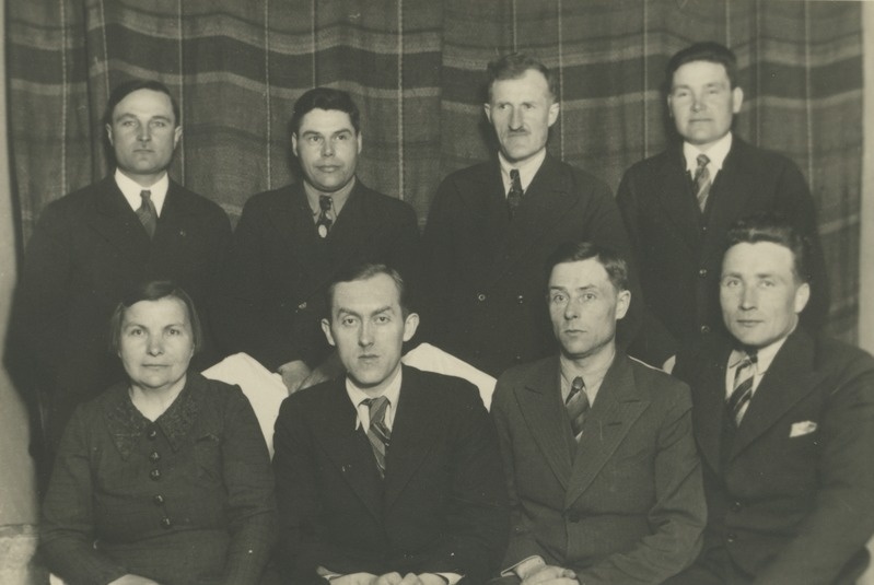 Laulu-mänguseltsi "Lõoke" juhatus 1939. aastal