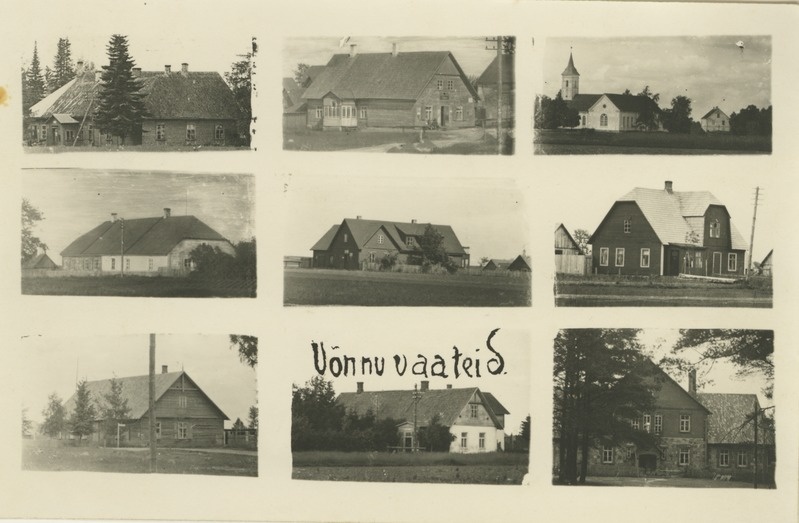 Võnnu vaated, montaaž 9 vaatest