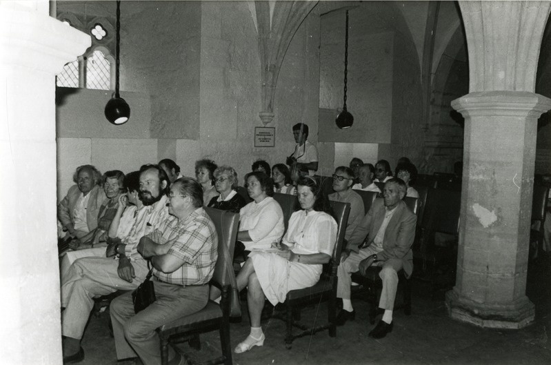 Saaremaa Muinsuskaitse Seltsi kohtumine Gustav Rängaga