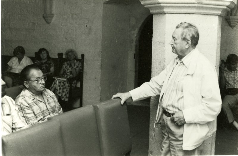 Saaremaa Muinsuskaitse Seltsi kohtumine Gustav Rängaga