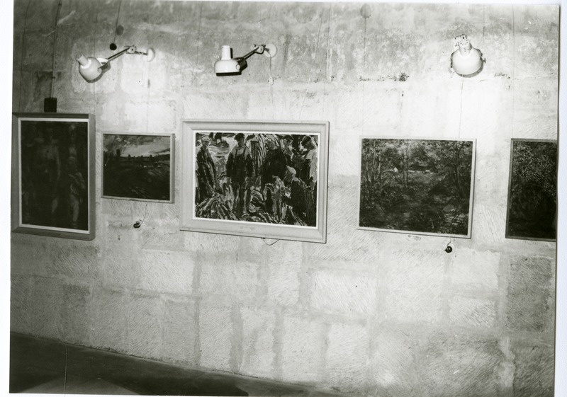 Eerik Haameri 85. sünnipäevale pühendatud maalinäitus linnuses