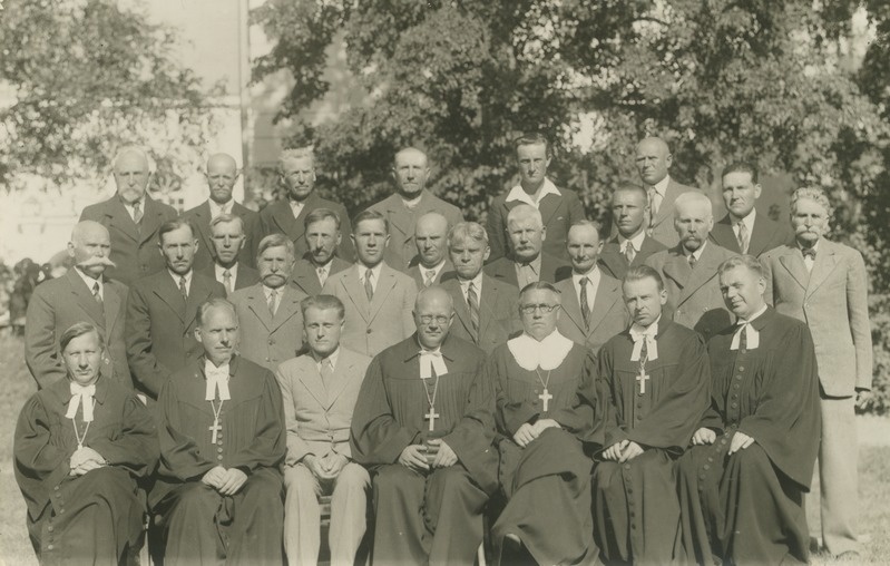 Võnnu Jakobi kiriku sisseõnnistamine 1938. aastal