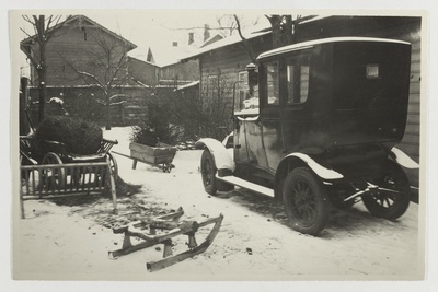 Sõiduriistu hoovil, 1922. Tartu  duplicate photo