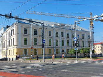 Building of Roads - and Ministry of Education rephoto