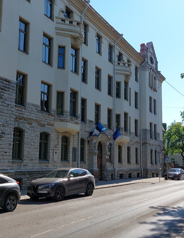 Tõnismäe Hospital. rephoto