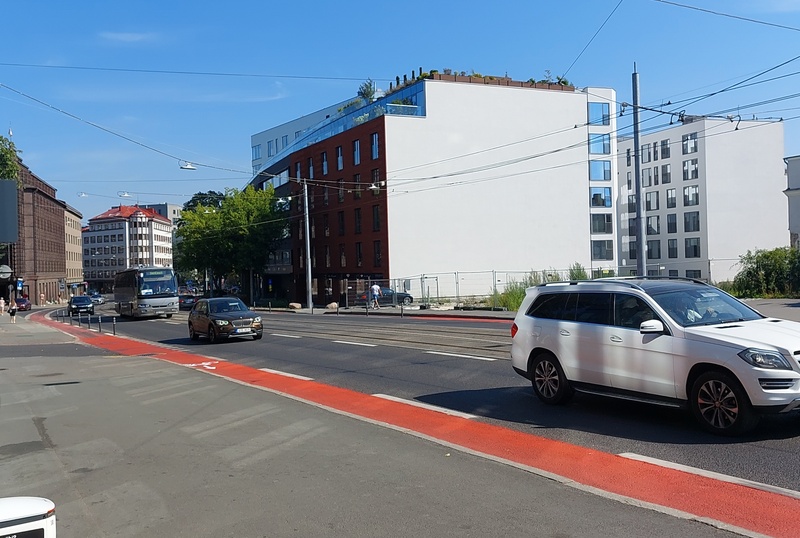 37 building of Pärnu highway, view by Tõnismäe. rephoto