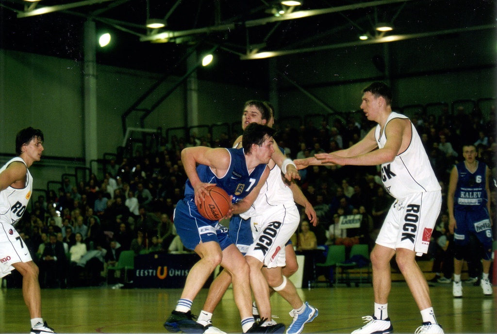 Korvpallimatš TÜ/Rock-Tallinna Kalev 2003