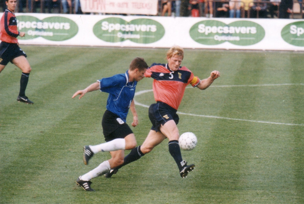 Euroopa meistrivõistluste valikmäng jalgpallis Eesti-Šotimaa Tallinnas 1999