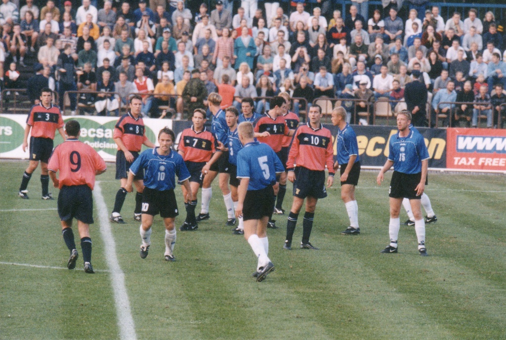 Euroopa meistrivõistluste valikmäng jalgpallis Eesti-Šotimaa Tallinnas 1999