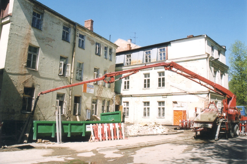 Eesti Spordimuuseumi hoone ehitus 1999