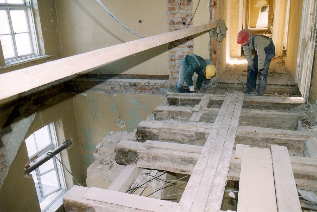 Eesti Spordimuuseumi hoone ehitus 2000