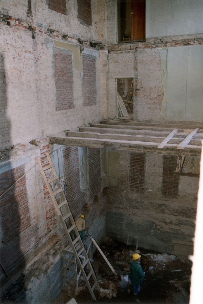 Eesti Spordimuuseumi hoone ehitus 2000